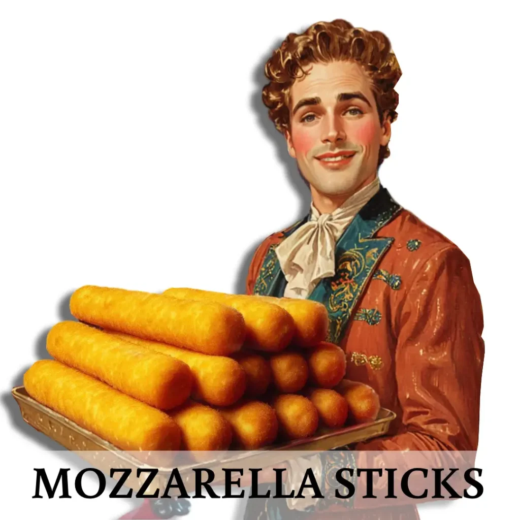 Mozzarella sticks catering