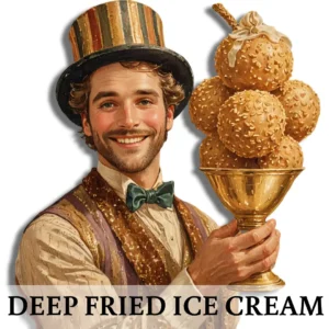 deep fried ice cream