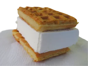 waffle Ice cream cne