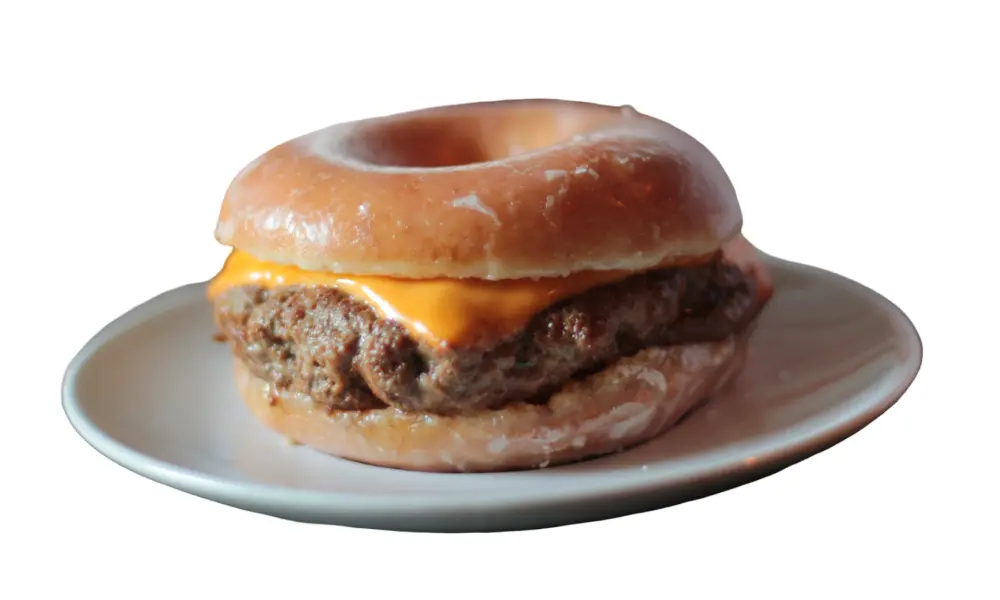 krispy kreme burger.